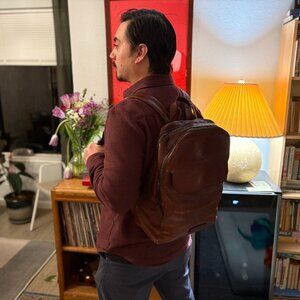 The Bridge Firenze 1969 Leather Backpack